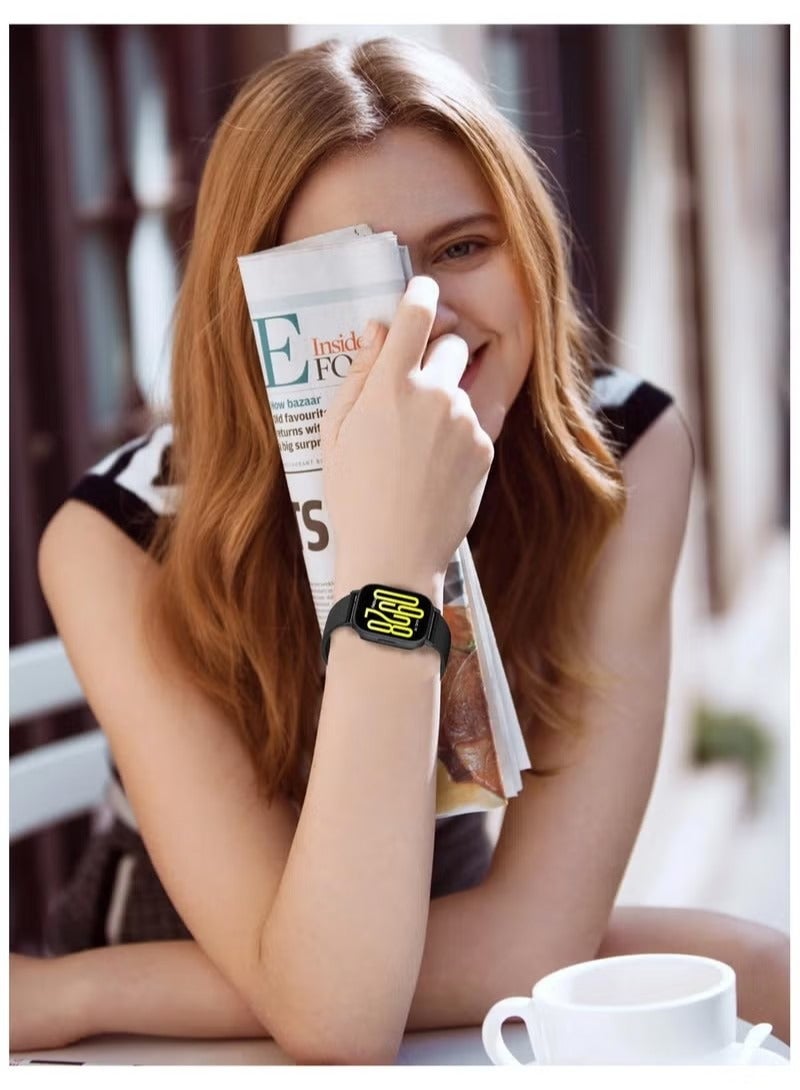 4 Pcs Silicone Strap Compatible with Xiaomi Redmi Watch 5 Active/5 Lite Women's Straps, Replacement Strap for Redmi Watch 5 Active/5 Lite - Image 5