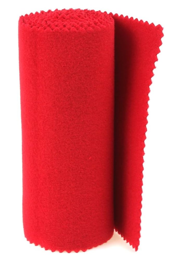OriGlam Red Soft Piano Keyboard Dust Cover for 88 Keys - Protective Key Cover for Electronic Keyboard and Digital Piano - Image 3