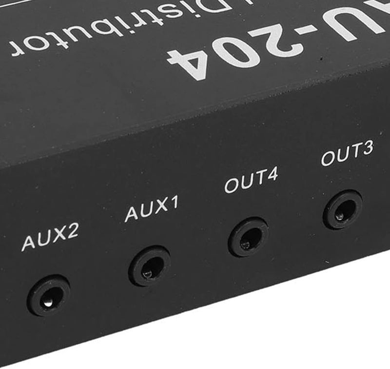 أنجريك Headphone Amplifier, Lossless, Individual Control, Aluminum Housing, Stereo Audio Splitter Box for CD Player - Image 2
