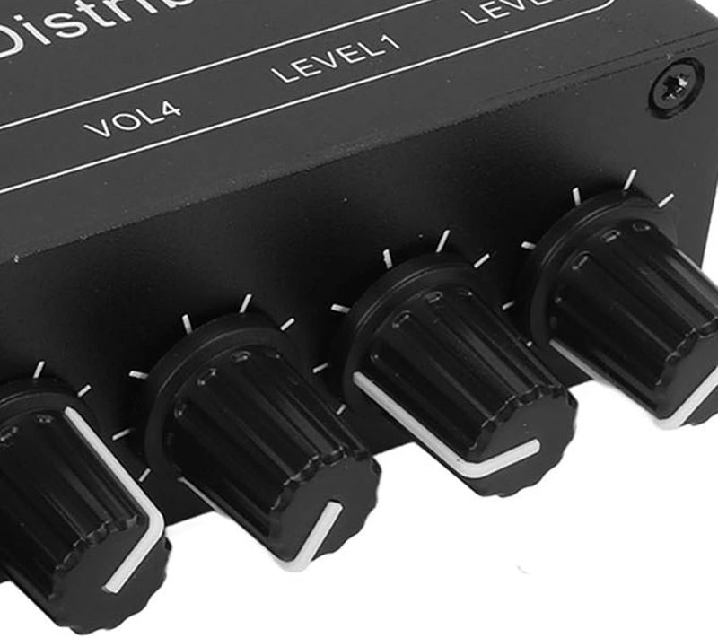 أنجريك Headphone Amplifier, Lossless, Individual Control, Aluminum Housing, Stereo Audio Splitter Box for CD Player - Image 5