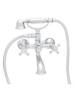Jawad Bathtub Mixer 12 Mashrabiya Nickel