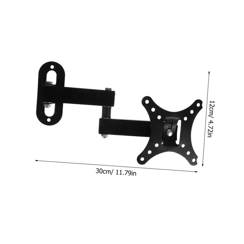 Swivel Tilt TV Wall Mount Rotating Bracket Space Saving Design for Flat Panel Monitors - Image 3