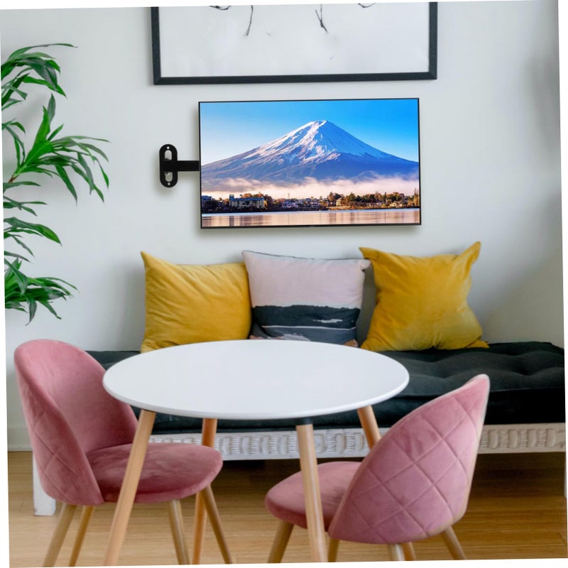 Swivel Tilt TV Wall Mount Rotating Bracket Space Saving Design for Flat Panel Monitors - Image 4