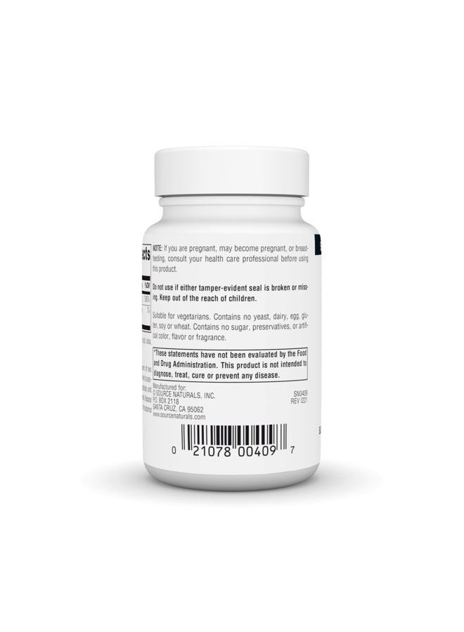 Source Naturals Vitamin B-2 Riboflavin 100 mg Supports Energy Production - 100 Tablets - Image 3
