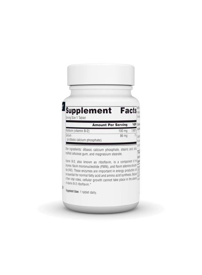 Source Naturals Vitamin B-2 Riboflavin 100 mg Supports Energy Production - 100 Tablets - Image 2
