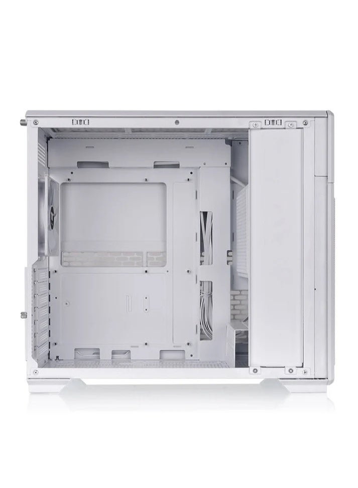 Thermaltake TR300 TG Mid Tower PC Case, ATX/Micro-ATX/Mini-ITX, 3mm Tempered Glass Side Panel, Up to 8x 120mm Fans, 360mm AIO Radiator Support, 410mm GPU Clearance, USB Type-C, Snow White | CA-11M-00M6WN-00 White - Image 2