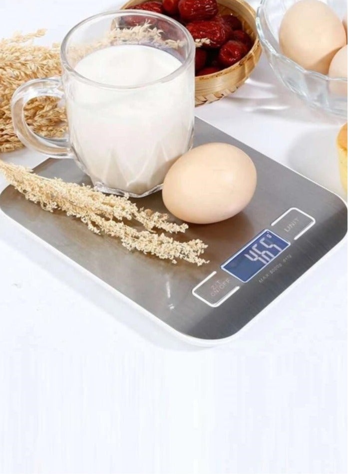 Electric Kitchen Scale Silver - Image 2