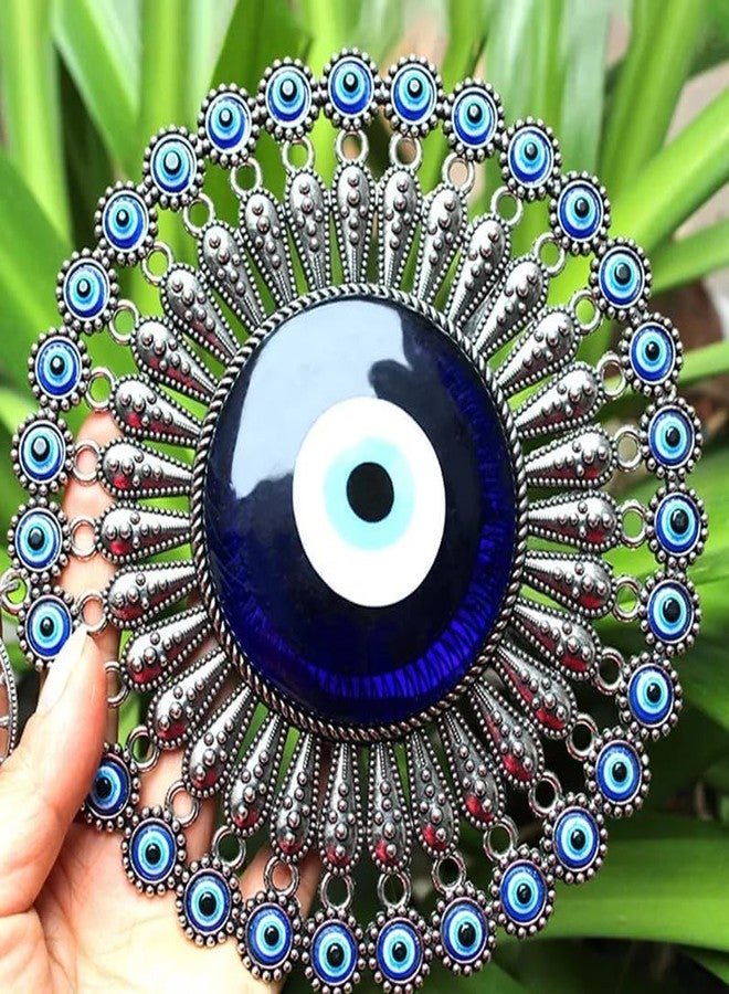 Ryme Evil Eye Hanging for Home Entrance Door Decoration Big Size,Nazar Suraksha Kavach for Good Luck and Prosperity (Size X Large) - Image 4