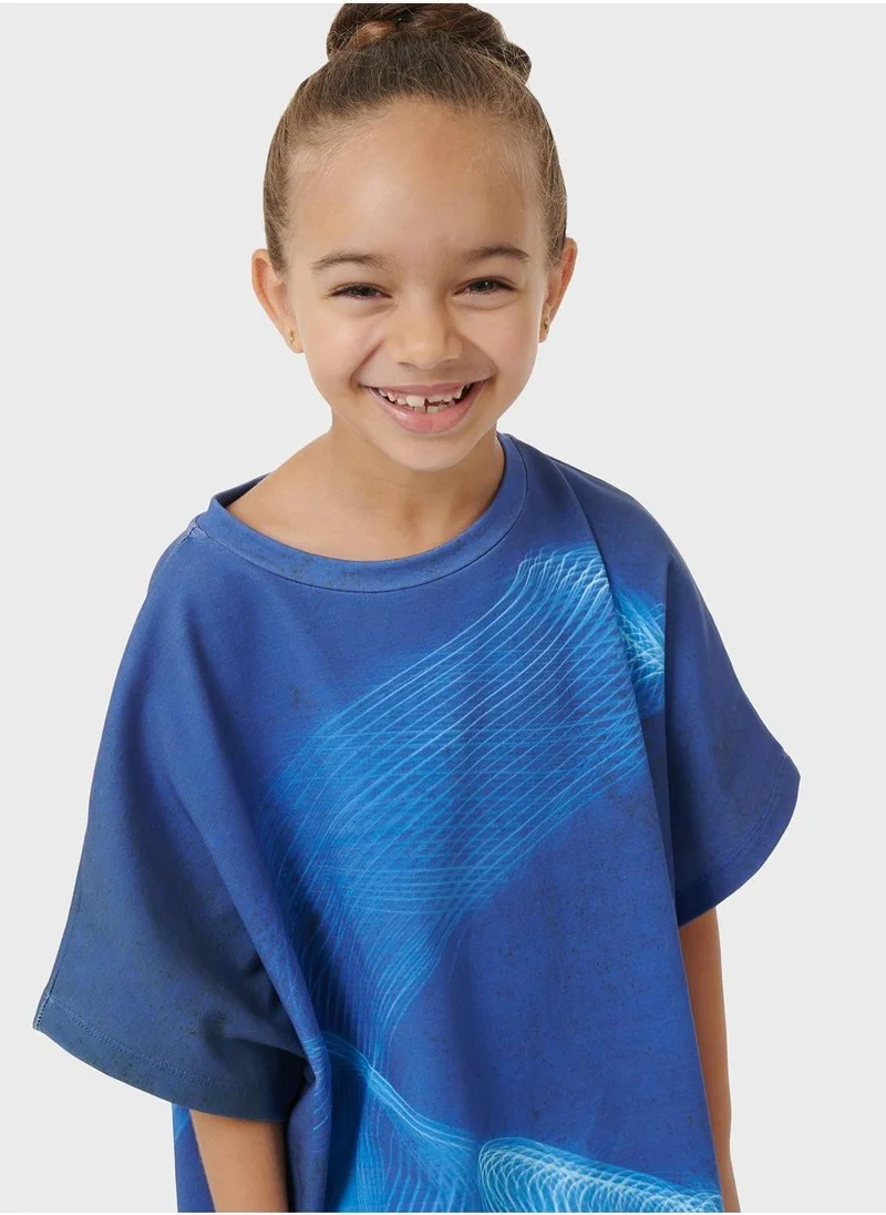 leem Mommy & Me Arabic Print Kaftan