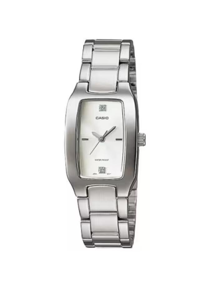 CASIO Women's Analog Display Watch With Silver Stainless Steel Strap - LTP-1165A-7C2 - Image 1