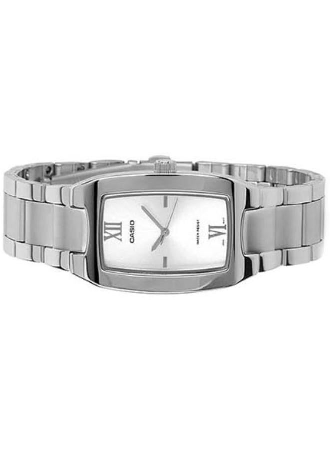 CASIO Women's Analog Display Watch With Silver Stainless Steel Strap - LTP-1165A-7C2 - Image 3