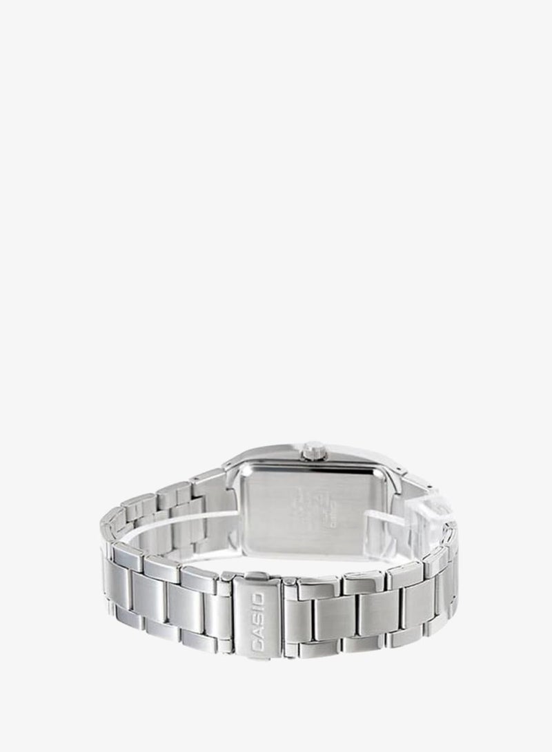 CASIO Women's Analog Display Watch With Silver Stainless Steel Strap - LTP-1165A-7C2 - Image 4