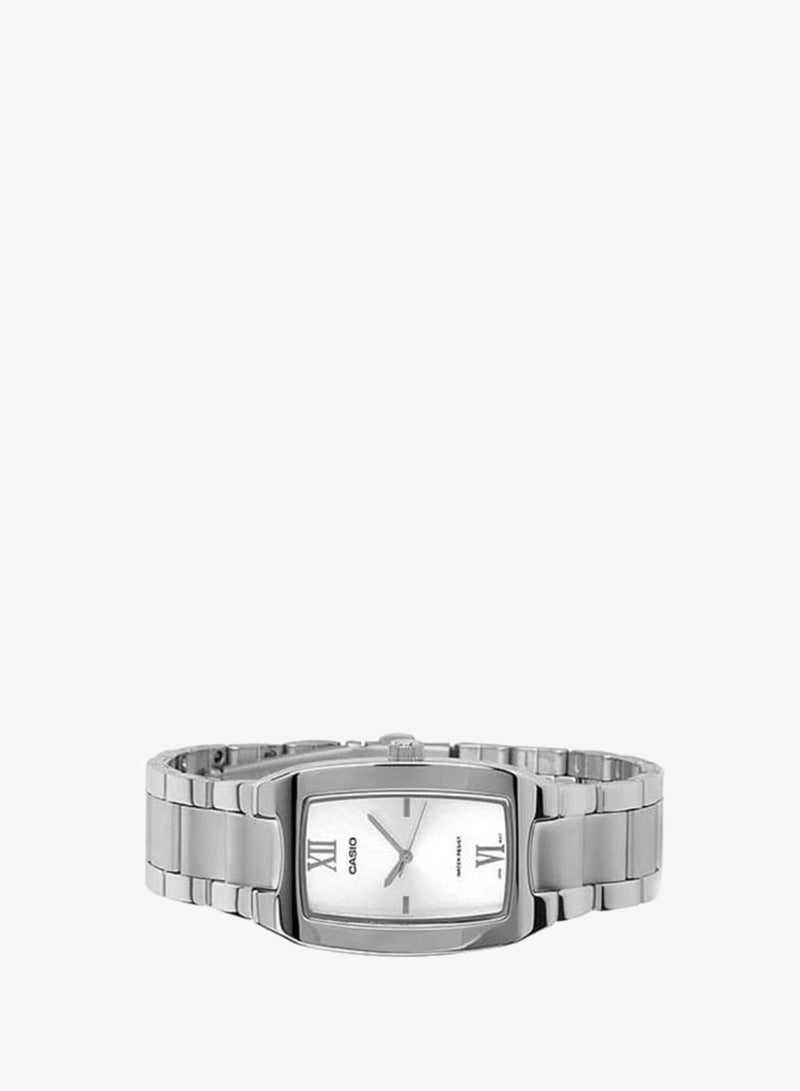 CASIO Women's Analog Display Watch With Silver Stainless Steel Strap - LTP-1165A-7C2 - Image 3