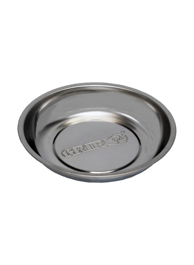 GRIP-ON GRIP 6" Stainless Steel Magnetic Parts Tray 