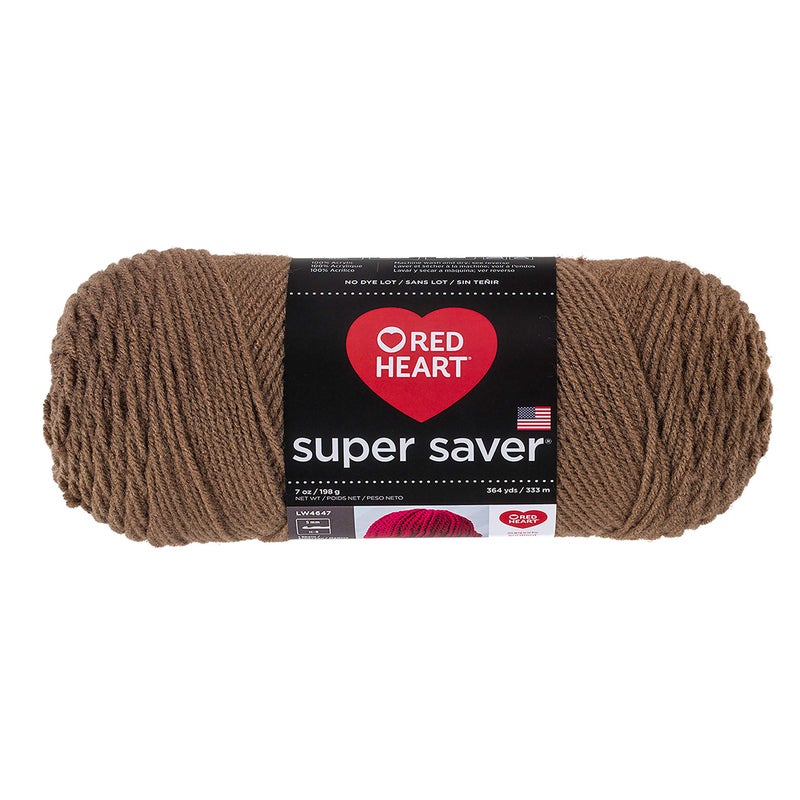 Red Heart Super Saver Yarn 360 Cafe Latte