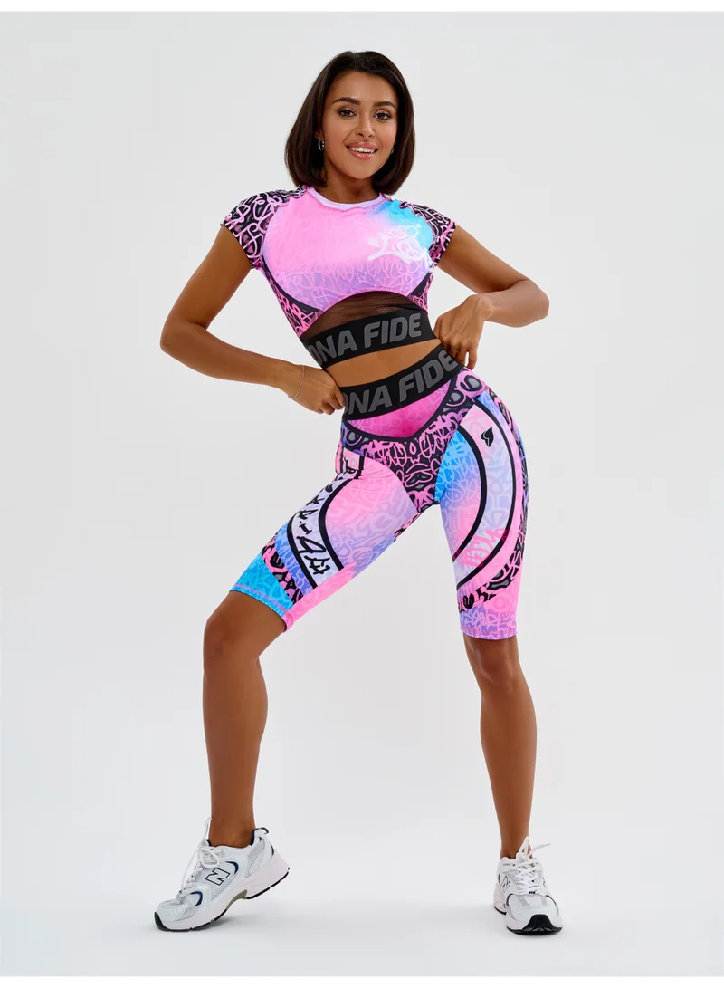 Bona Fide Bona Fide Premium Quality High Waist Biker Shorts for Women with Push Up - Womens Shorts for Gym, Workout