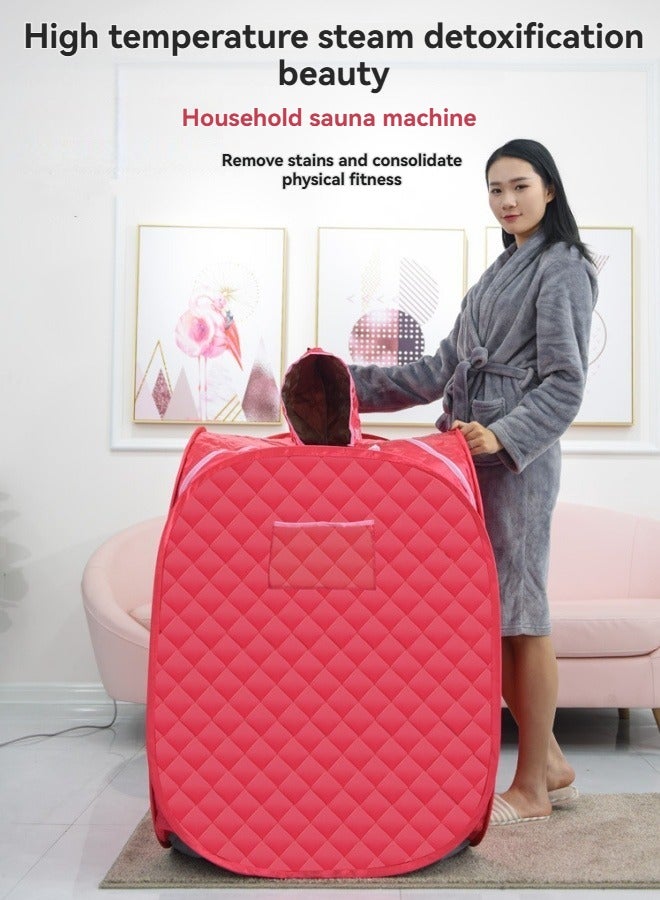 إم مياويان صندوق بخار العرق المنزلي السميك والمرتفع لكامل الجسم، صندوق بخار ساونا قابل للطي، جهاز بخار العرق - Image 1