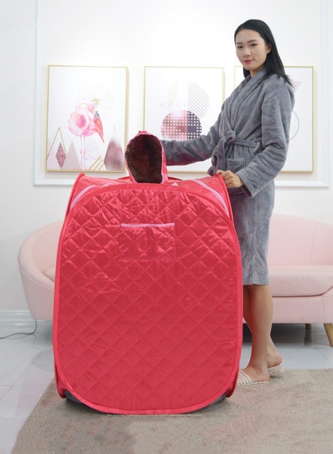 إم مياويان صندوق بخار العرق المنزلي السميك والمرتفع لكامل الجسم، صندوق بخار ساونا قابل للطي، جهاز بخار العرق - Image 2