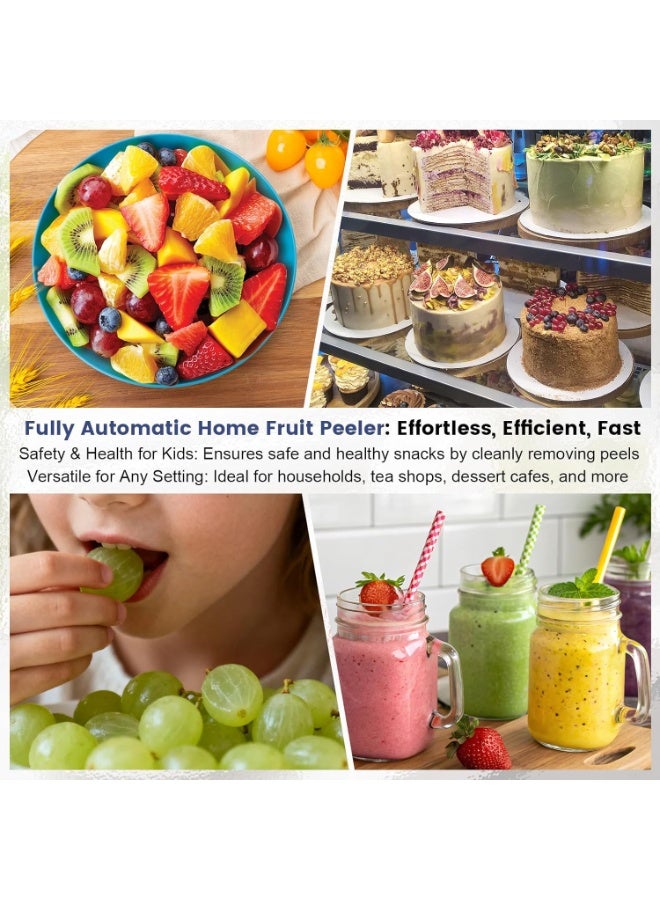 ELTRAZONE Automatic Electric Grape Peeler Machine – Fast Garlic Peeler & Cherry Tomato Skin Remover Tool for Small Fruits, Safe One-Touch Operation, Efficient Kitchen Gadget for Meal Prep & Home Cooking - Image 3