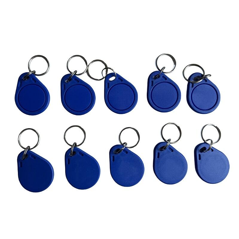 YARONGTECH 125khz RFID Writable rewritable T5577 fob tag for RFID Writer (Pack of 10) (Bluemould3) - Image 5