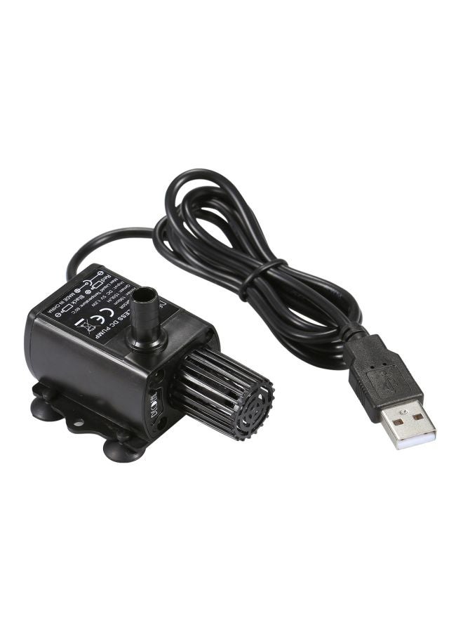 Brushless DC Water Pump Black 2.36x1.77x1.37inch - Image 1