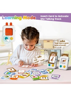 beiens beiens Toddler Toys - Talking Flash Cards for Toddlers 2 3 4 5 6 Year Old with 240 Sight Words - Speech Therapy Autism Sensory Toys for Autistic Children - ABC Learning Educational Montessori Toys  - Image 4