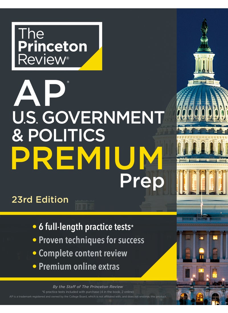 null - Princeton Review AP U.S. Government & Politics Premium Prep, 23rd Edition - Image 1