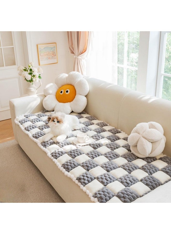 Anti-Slip Pet Bed for Large Dogs - Washable, Funny, Cat & Dog Friendly Sofa Couch Cover (Charcoal Gray, 70 * 150cm/ 28 * 59 in) - Image 2