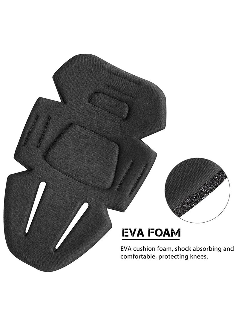 AROAQ Military Tactical Knee Pads Elbow Pad Set Airsoft Protective Elbow Pads Combat Paintball Sports Safety Protective Gear 4 Pieces/Set - Image 3
