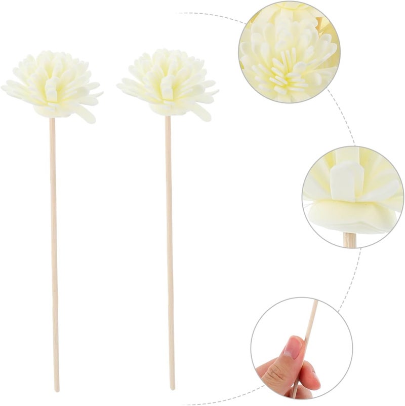 90pcs Artificial Flower Rattan Sticks for Diffuser Home Fragrance Decor Non- for Bedrooms and Living Spaces - Image 4