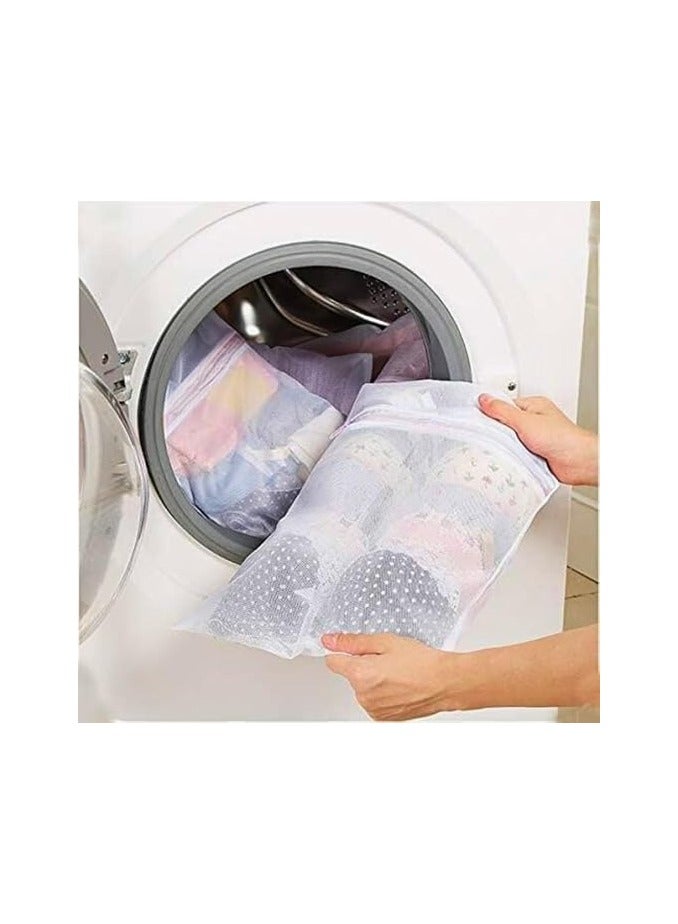 Durable Mesh Laundry Bag for Underwear and Delicate Clothes Organizer for Travel - 1 Piece Square Shape 60 x 60cm - Image 1