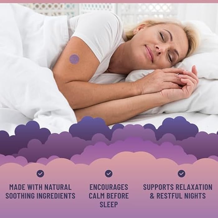 TOLEVITA Sleep Patches 36 Pcs – Nighttime Relaxation with Melatonin, Lavender, L-Theanine, GABA & Herbal Botanicals for Calm Evenings - Image 2