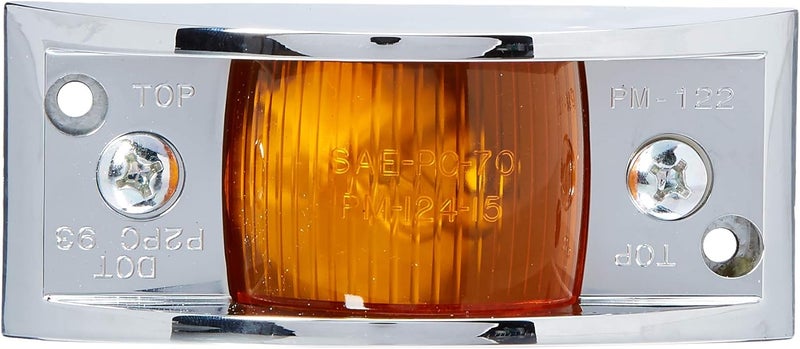 Peterson Manufacturing V122XA Amber Side Marker Light - Image 1