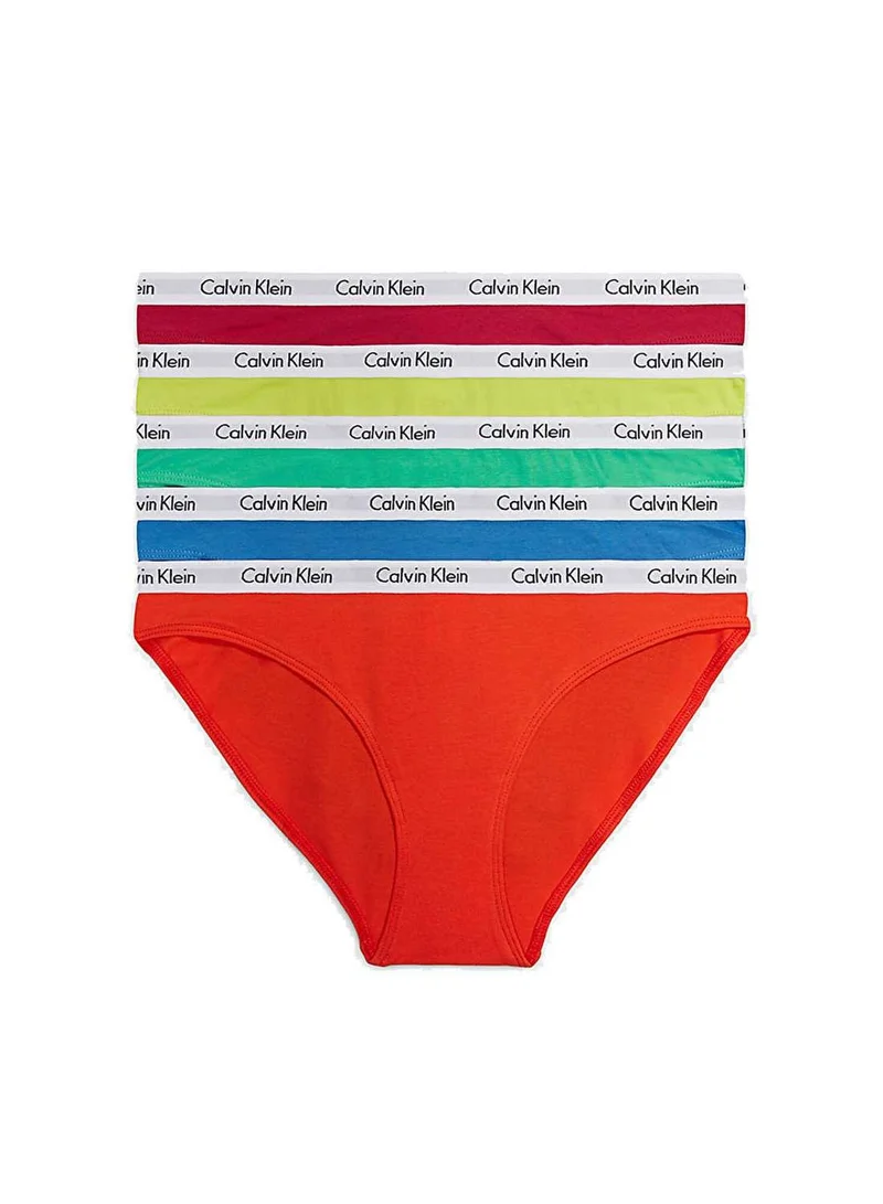 كالفن كلاين طقم سراويل داخلية بيكيني من 5 قطع