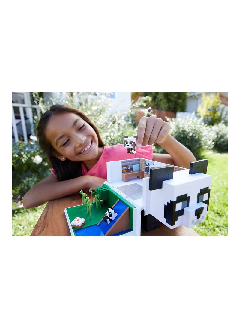 ماتيل جيمز ماينكرافت باندا بلاي هاوس وشكل موب هيد ميني - Image 2