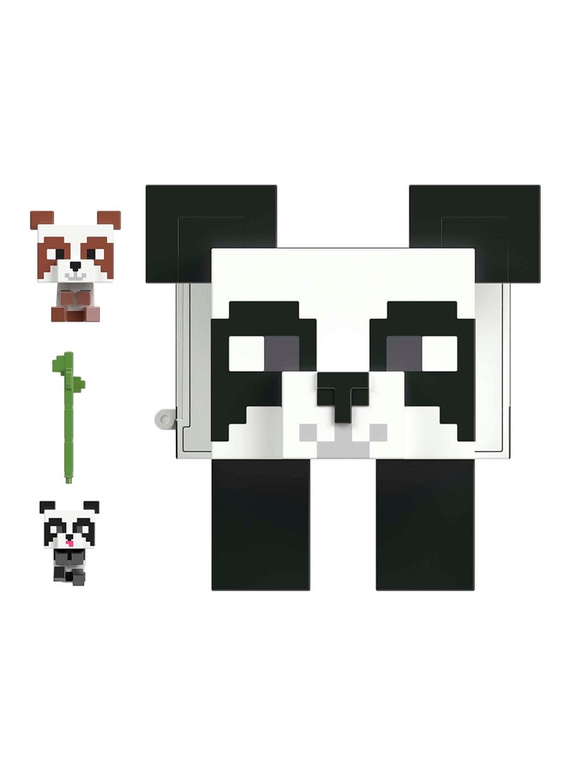 ماتيل جيمز ماينكرافت باندا بلاي هاوس وشكل موب هيد ميني - Image 3