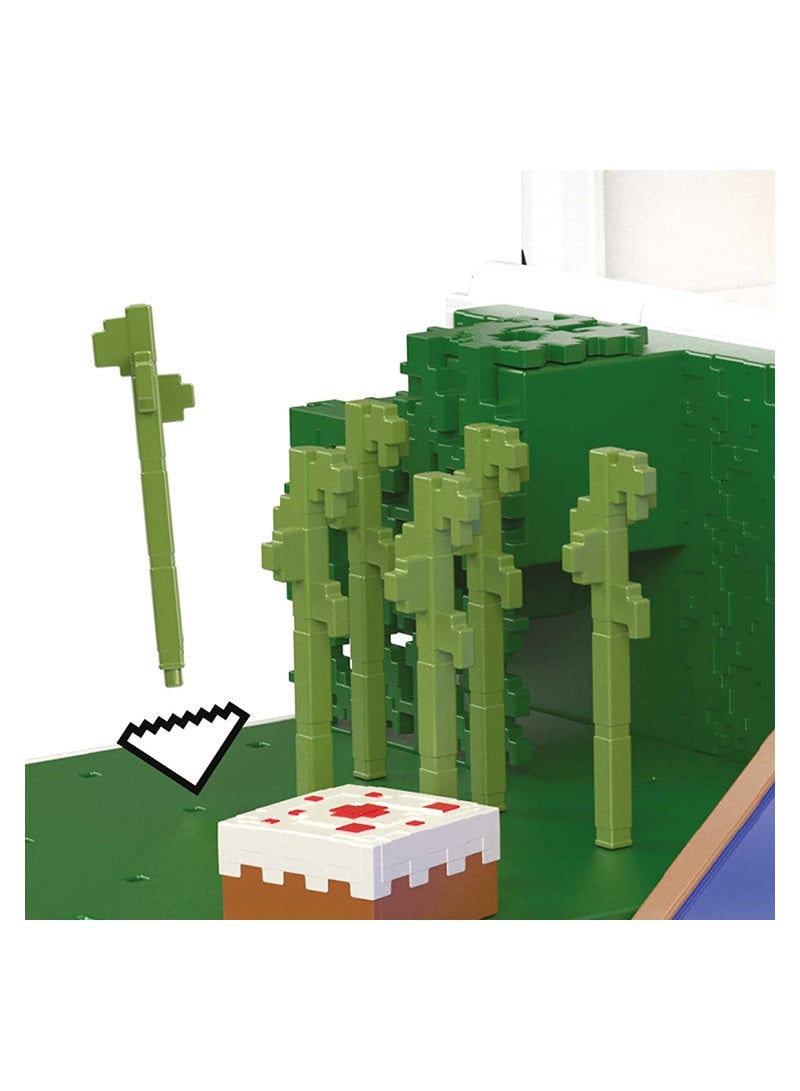 ماتيل جيمز ماينكرافت باندا بلاي هاوس وشكل موب هيد ميني - Image 4