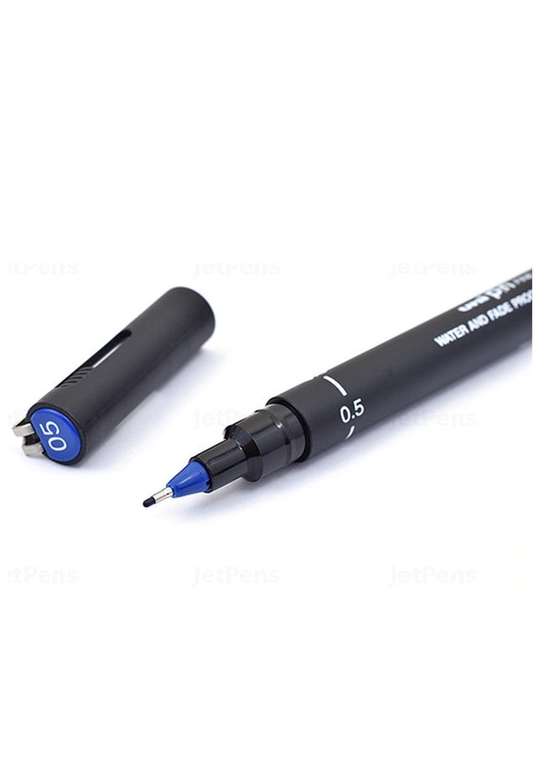 12-Piece Fineline Pen 0.5mm Tip Blue Ink - pzsku/Z8DEF1B5D82D0A5288CA5Z/45/_/1655910991/3f11e344-949b-4d34-93ce-d909f431d604