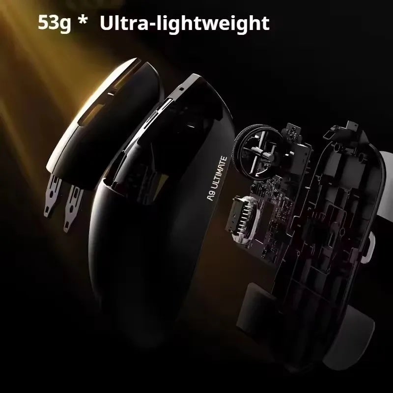 ATK A9 Air Ultimate Tri-Mode Wireless Gaming Mouse, Dual 8KHz, 42000 Dpi, 750 Ips, PAW3950 Ultra, for PC - Image 4