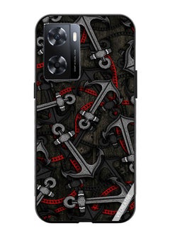 Protective Case Cover For OnePlus Nord N20 SE Anchor Leggings Design Multicolour