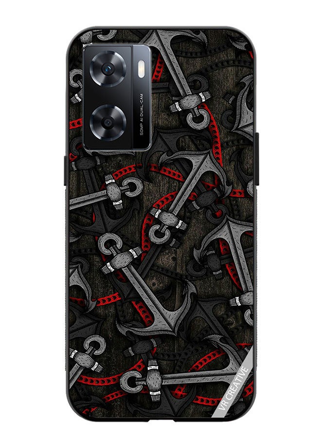 VR CREATIVE - Protective Case Cover For OnePlus Nord N20 SE Anchor Leggings Design Multicolour - Image 1