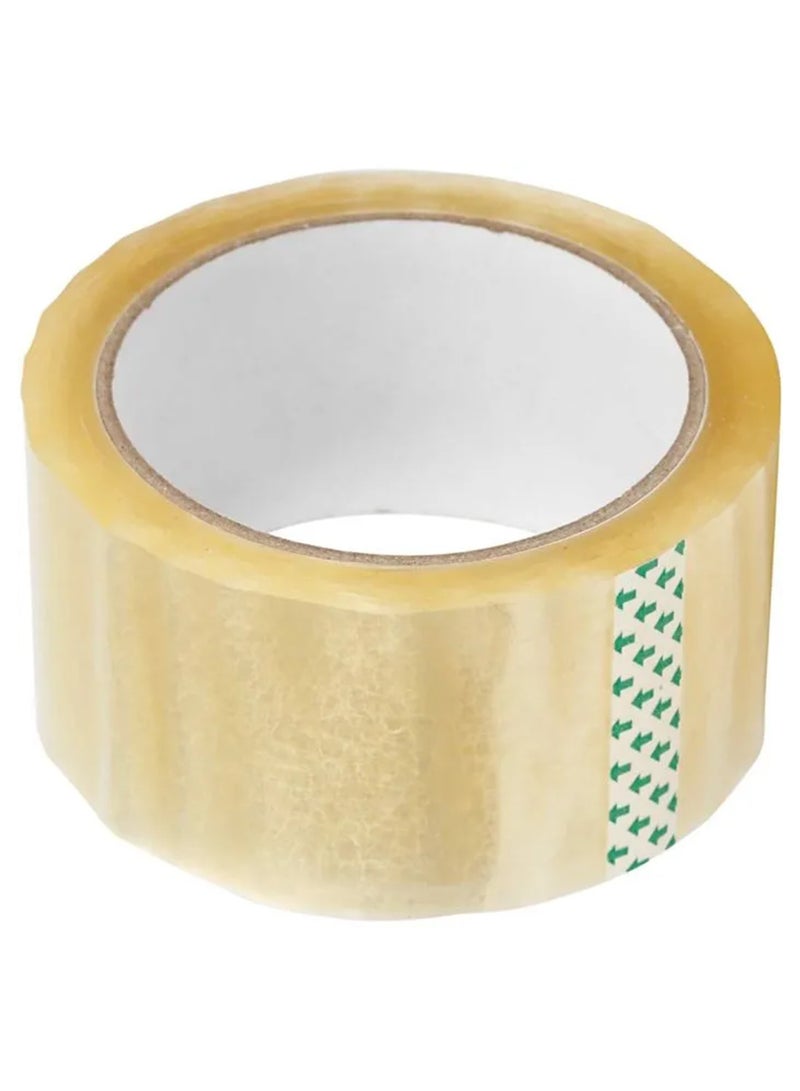 Ideal Pack Clear Packaging Tape – 50 Yards | 6-Pack | Strong Adhesive Sealing Tape for Packing, Shipping, Moving & Storage | Transparent and Durable - Image 2