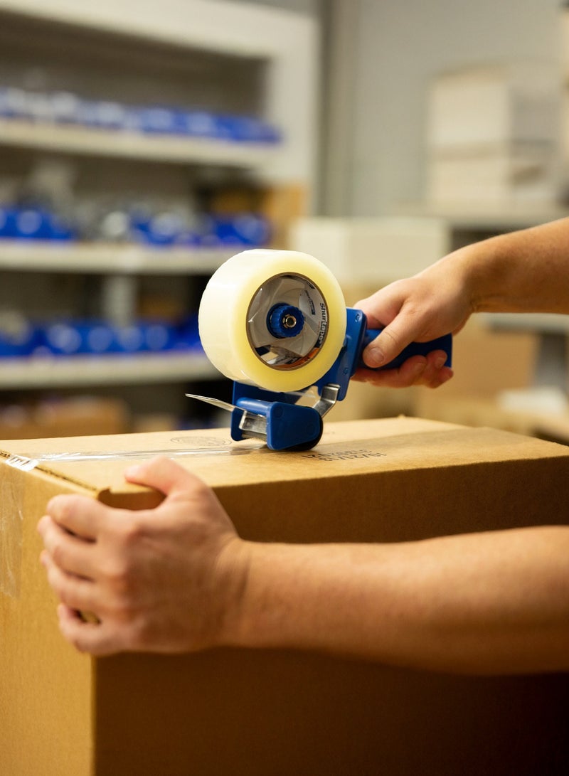 Ideal Pack Clear Packaging Tape – 50 Yards | 6-Pack | Strong Adhesive Sealing Tape for Packing, Shipping, Moving & Storage | Transparent and Durable - Image 3