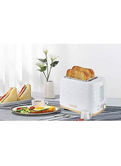 Delavala Electric PopUp Toast Maker Extra Wide Slots for Toasting Bagels Breads Waffles More Sandwich Butter Bread Stainless Steel Baking Bread maker 2 Slices