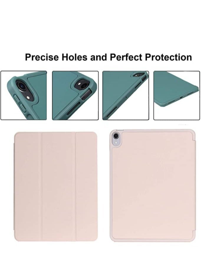 SmartGrist Case for New iPad Air 5th Generation (2022)/iPad Air 4th Generation (2020) 10.9 Inch, with Screen Protector and Auto Wake/Sleep Cover, Pink - Image 4