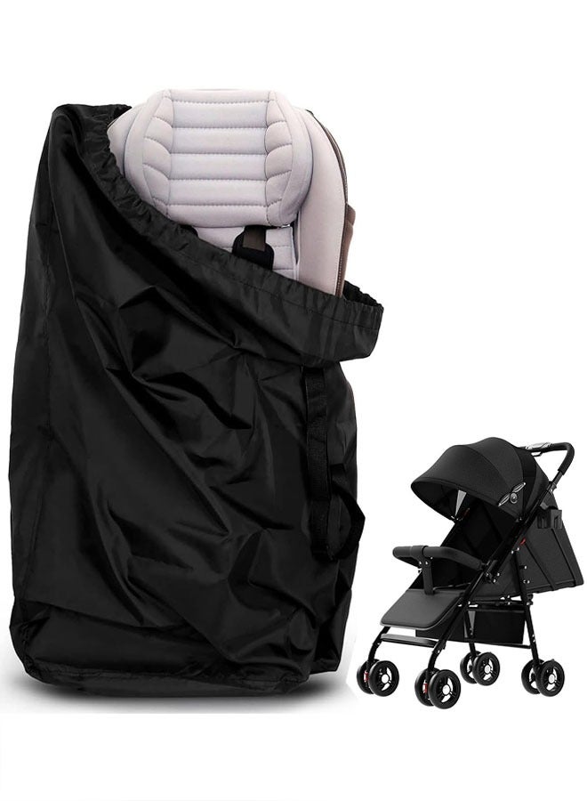 Stroller Travel Bag for Airplane, 44.88" H x 19.7" W x 13" D, Stroller Cover Bag, Large Air Trvel Stroller Cover, Baby Travel Accessories for Most Single Strollers - Image 1