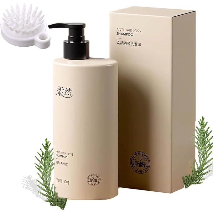 STRBOXONG Rouran Shampoo, Rouran Anti Hairloss Shampoo, Rou-ran Clarifying Hair Shampoos, Oil Control Fluffy, Nourishing & Moisturizing, Natural Ingredients, For All Hairs Types (1pcs) - Image 1