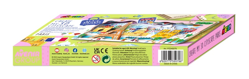 Avenir - Let’s Travel Together 3D Cityscape Puzzle – Paris Wooden DIY Model Kit | Build Famous Landmarks with Illustrated Guide | Educational Travel Gift for Kids & Adults - Image 4