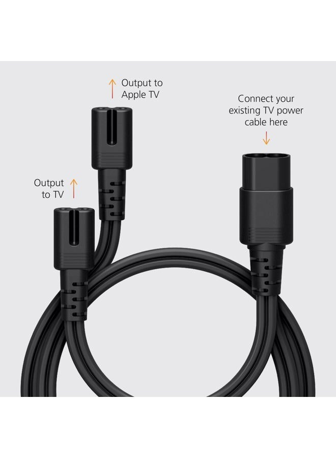 Mission Cables Y Splitter Power for Apple TV (Power Directly from Your TV) - Image 3
