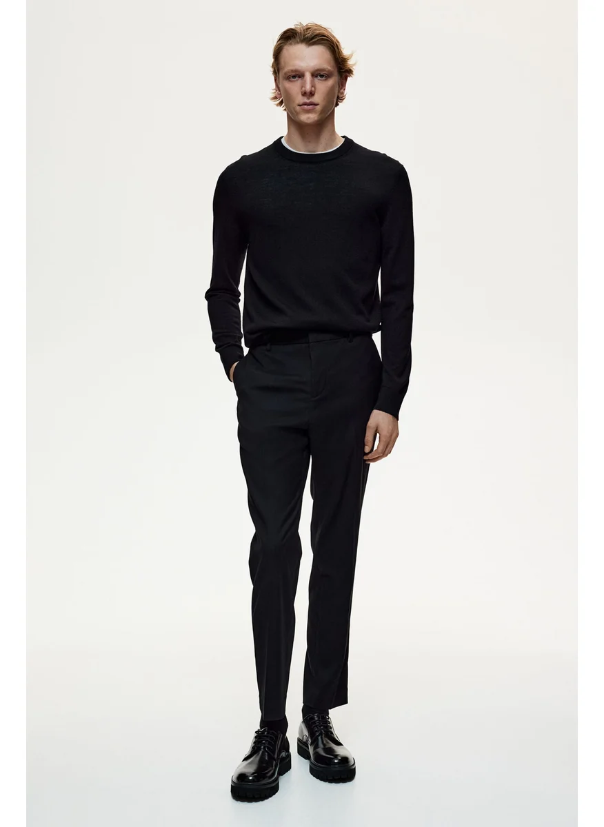 H&M Slim Fit Suit Trousers